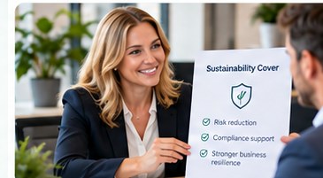 Photographic illustration for B2B insurance brokers