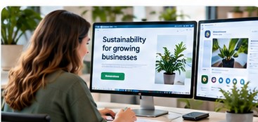 Photographic illustration for B2B marketing agencies